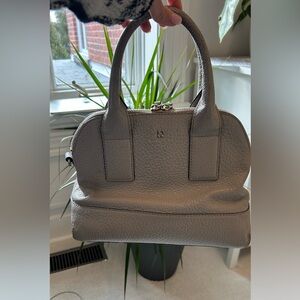 Grey Kate Spade Purse (100% cow leather)